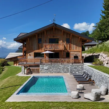 Domek alpejski Caly - 15pers - Vue Montagne *